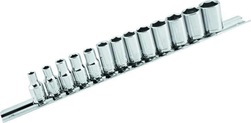 BikeMaster 13-pc 1/4in Drive Socket Set BKM151539