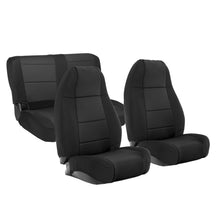 Load image into Gallery viewer, Neoprene Seat Cover 76-90 Wrangler CJ/YJ Set Front/Rear Black Smittybilt 