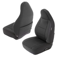 Load image into Gallery viewer, Neoprene Seat Cover 97-02 Wrangler TJ Set Front/Rear Black Smittybilt 