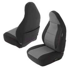 Load image into Gallery viewer, Neoprene Seat Cover 97-02 Wrangler TJ Set Front/Rear Charcoal Smittybilt 
