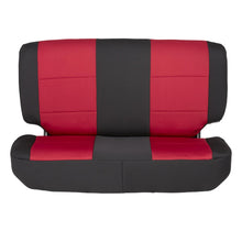 Load image into Gallery viewer, Neoprene Seat Cover 97-02 Wrangler TJ Set Front/Rear Red Smittybilt 
