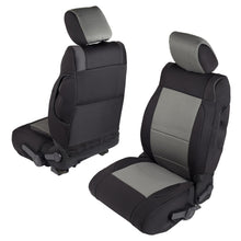 Load image into Gallery viewer, Neoprene Seat Cover 07-12 Wrangler JK 2 DR Set Front/Rear Charcoal Smittybilt 