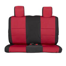 Load image into Gallery viewer, Neoprene Seat Cover 07-12 Wrangler JK 2 DR Set Front/Rear Red Smittybilt 