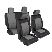 Load image into Gallery viewer, Neoprene Seat Cover 13-18 Wrangler JK 2 DR Set Front/Rear Charcoal Smittybilt 
