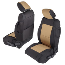Load image into Gallery viewer, Neoprene Seat Cover 13-18 Wrangler JK 2 DR Set Front/Rear Tan Smittybilt 