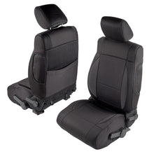 Load image into Gallery viewer, Neoprene Seat Cover 13-18 Wrangler JK 4 DR Set Front/Rear Black Smittybilt 