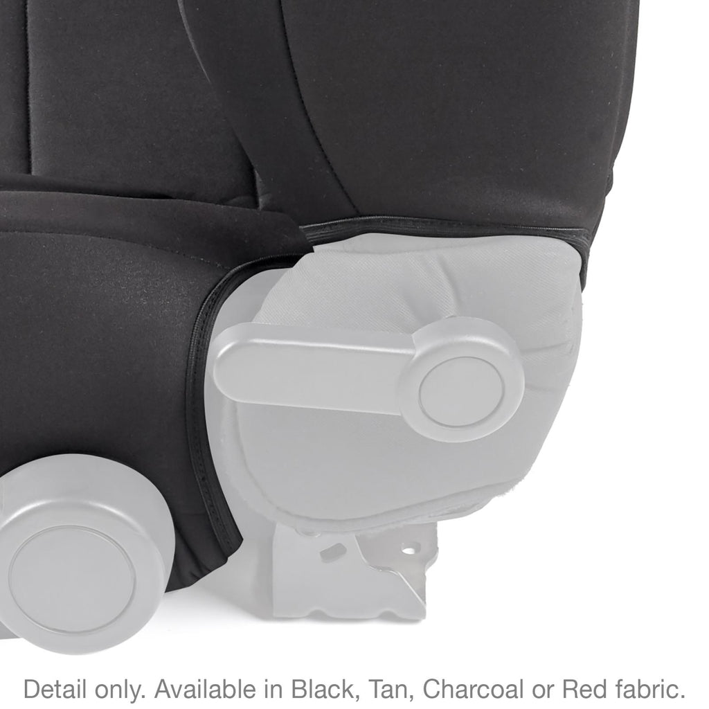 Neoprene Seat Cover 13-18 Wrangler JK 4 DR Set Front/Rear Black Smittybilt 