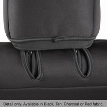 Load image into Gallery viewer, Neoprene Seat Cover 13-18 Wrangler JK 4 DR Set Front/Rear Black Smittybilt 