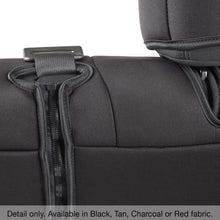 Load image into Gallery viewer, Neoprene Seat Cover 13-18 Wrangler JK 4 DR Set Front/Rear Black Smittybilt 