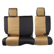 Load image into Gallery viewer, Neoprene Seat Cover 13-18 Wrangler JK 4 DR Set Front/Rear Tan Smittybilt 