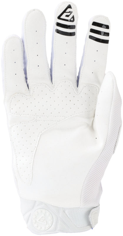 Answer 25 Peak Gloves White/Black - Medium ANS442784