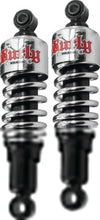 Load image into Gallery viewer, Burly Brand XL Shocks 10.5in - Chrome BURB28-1201