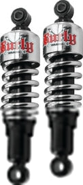 Burly Brand XL Shocks 10.5in - Chrome BURB28-1201