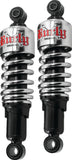 Burly Brand Dyna Shocks 10.5in - Chrome
