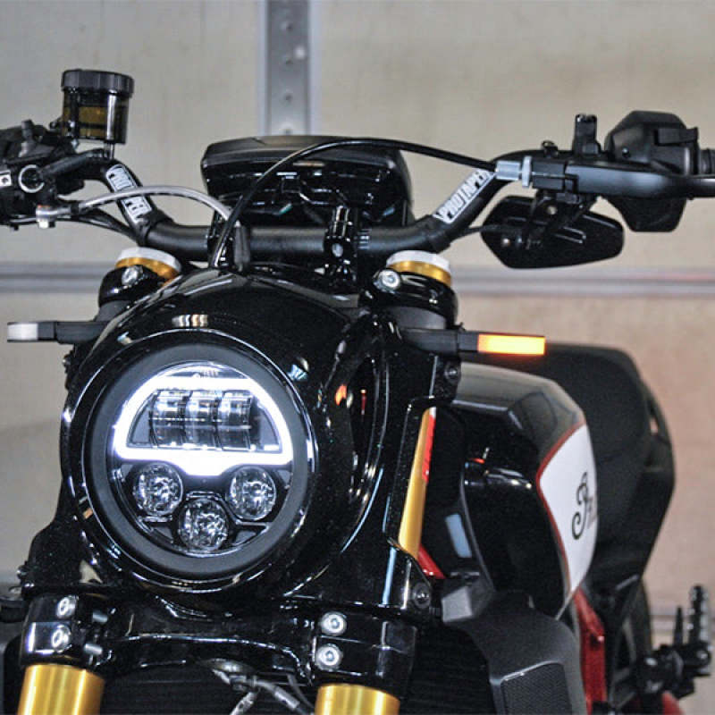 New Rage Cycles 19+ Indian FTR 1200 Front Turn Signals NEWFTR-FB