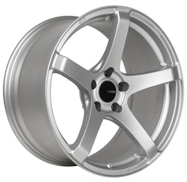 Enkei Kojin 17x8 35mm Offset 5x114.3 Bolt Pattern 72.6mm Bore Dia Matte Silver Wheel ENK476-780-6535SP