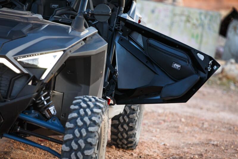 PRP Polaris RZR PRO XP/PRO R/Turbo R Front Door Bags with Knee Pad (Pair) PRPE97-210