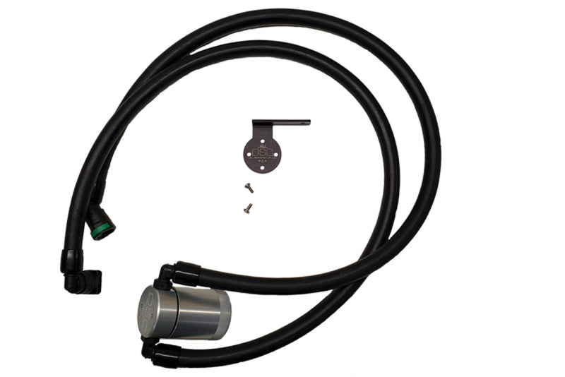 J&L 2021-2025 Ford F-150 3.5L Passenger Side Oil Separator 3.0 - Clear Anodized JLT3028P-C