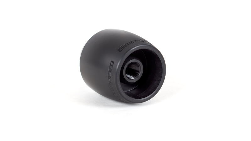 GrimmSpeed Stubby Shift Knob Black Delrin - M12x1.25 GRM038012