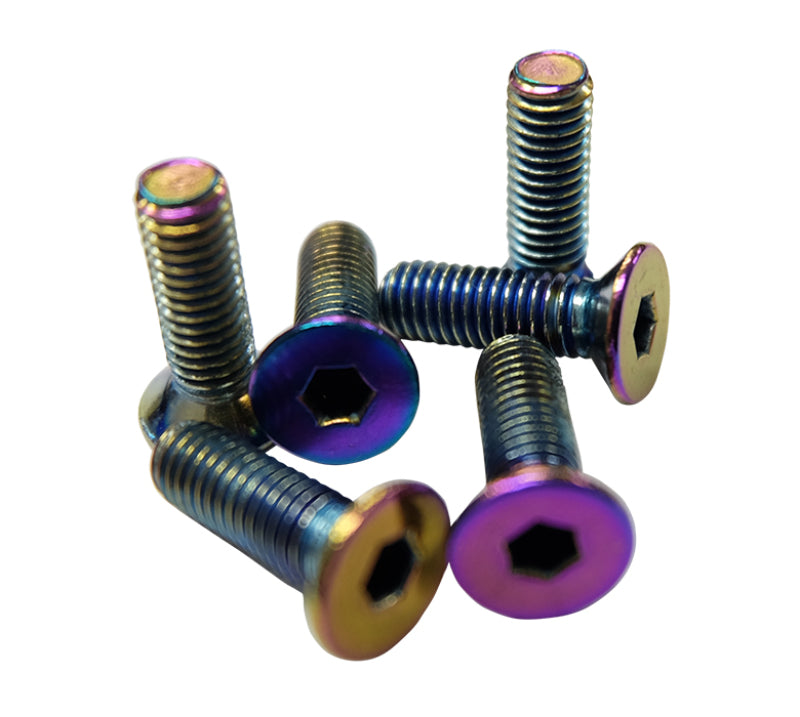 NRG Steering Wheel Screw Upgrade Kit (Conical) - Neochrome NRGSWS-100MC