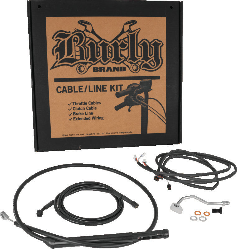 Burly Brand Control Kit 15in Bagger - Black BURB30-1315