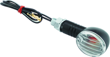 Load image into Gallery viewer, BikeMaster Ministalk Marker Light Round - Black/Clear BKM266014