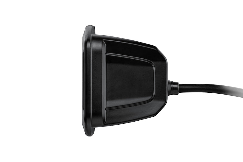 Hella Universal Black Magic 6 L.E.D. Flush Mount Mini Light Bar - Flood Beam HELLA358176221