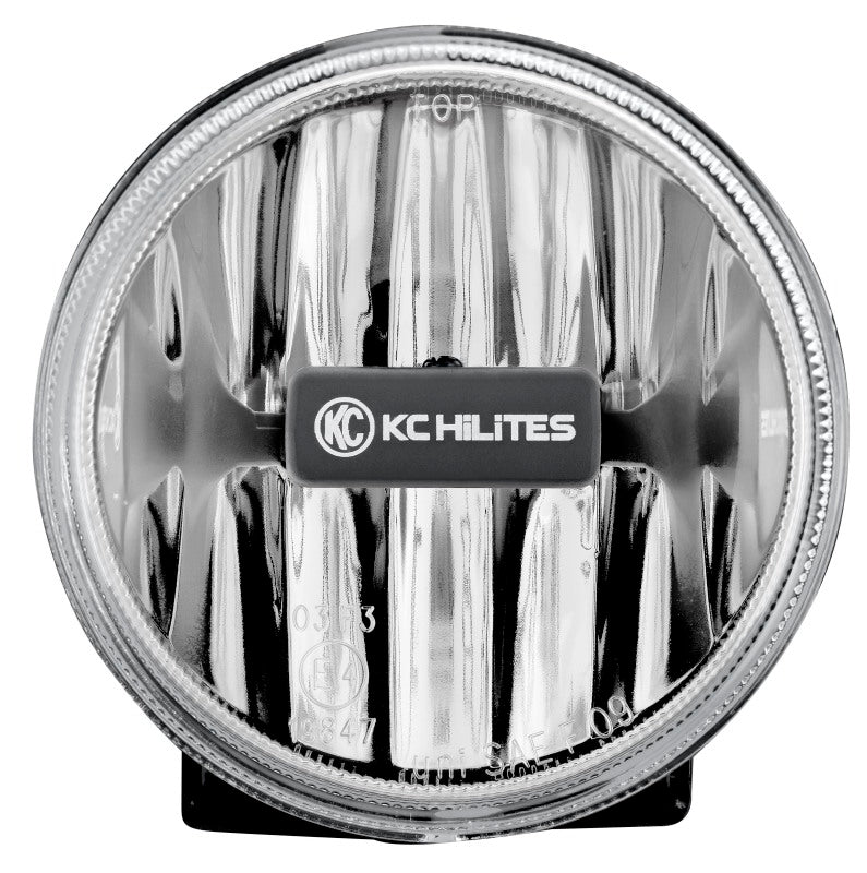 KC HiLiTES 4in. Gravity G4 LED Light 10w SAE/ECE Clear Fog Beam (Single) KCL1493