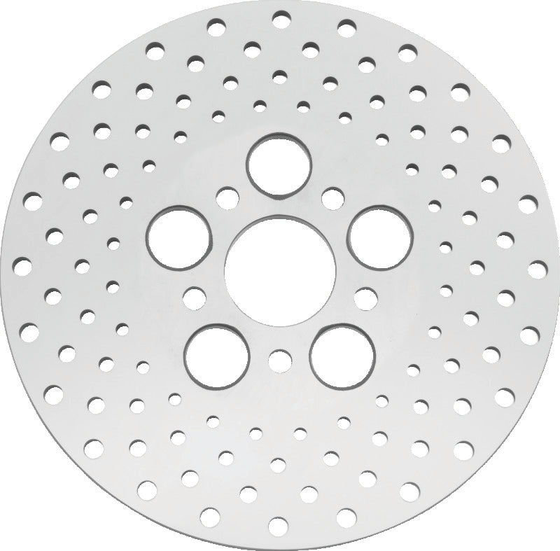 Bikers Choice 73-84 FL 10 Inch Front & Rear Drilled Stainless Rotor Replaces H-D 41813-79 BKC619918