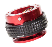 Load image into Gallery viewer, NRG Quick Release Kit - Pyramid Edition - Red Body / Black Pyramid Ring NRGSRK-210RD/BK