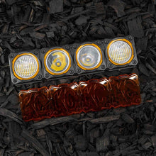 Load image into Gallery viewer, KC HiLiTES FLEX ERA LED Light Bar 10in. Light Shield - Amber (SHIELD ONLY) KCL5333