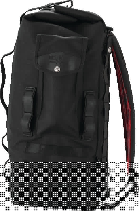 Burly Brand Voyager Sissy Bar Backpack - Black BURB15-1013B