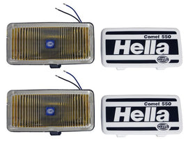 Hella 550 Series 55W 12V H3 Fog Lamp Kit - Amber HELLA005700681