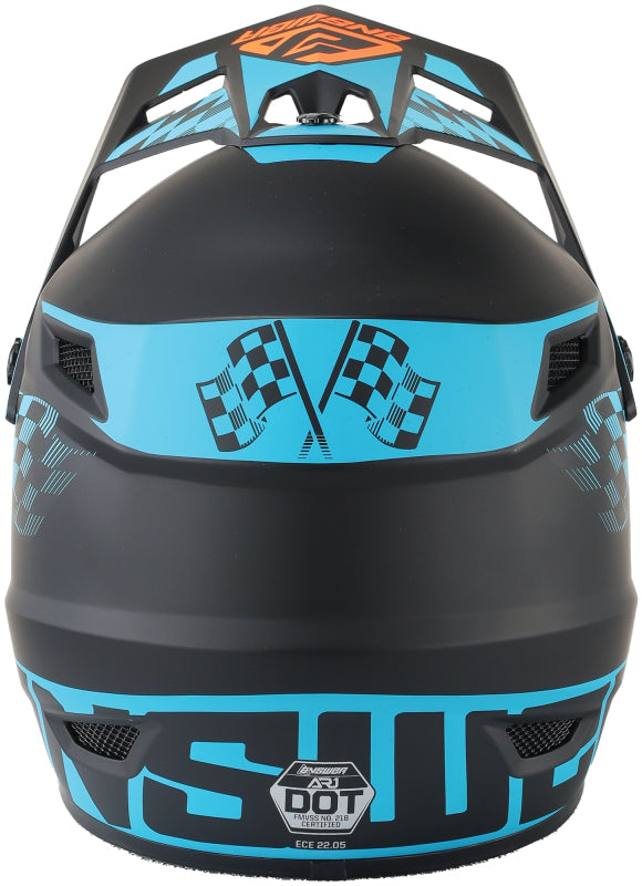 Answer AR1 Sweep Helmet Black/Astana/Hyper Orange - Large ANS442911