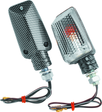 Load image into Gallery viewer, BikeMaster Universal Ministalk Marker Light Carbon/Clear BKM268041