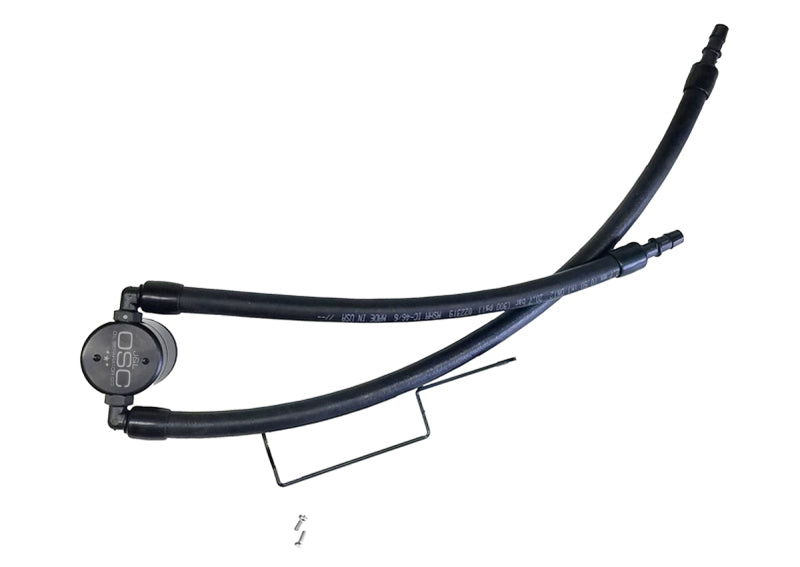 J&L 11-25 Jeep Grand Cherokee 5.7L Passenger Side Oil Separator 3.0 - Black Anodized JLT3066P-B