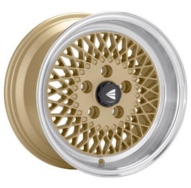 Enkei92 Classic Line 15x7 38mm Offset 4x114.3 Bolt Pattern Gold Wheel ENK465-570-4838GG
