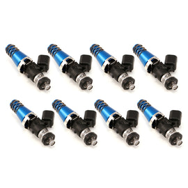 Injector Dynamics ID1050X Injectors 11mm (Blue) Adaptor Tops Denso Lower Cushions (Set of 8) IDX1050.60.11.D.8
