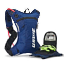 Load image into Gallery viewer, USWE Moto Hydro Hydration Pack 3L - Factory Blue USW2033439