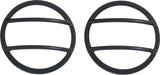 Kentrol Jeep JK Fog Light Cover Pair 07-18 Wrangler JK Powdercoat Black Kentrol