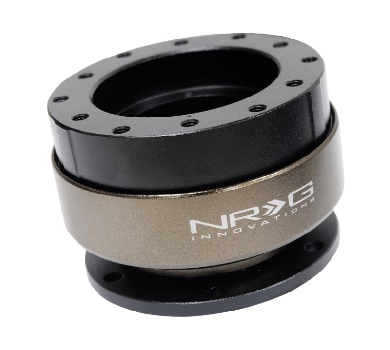 NRG Quick Release Gen 2.0 - Black Body / Chrome Ring SFI Spec 42.1 NRGSRK-200-1BK