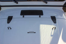 Load image into Gallery viewer, Jeep CJ/YJ Hood Hinge Pair 55-95 CJ and Wrangler YJ Powdercoat Black Kentrol