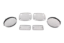 Load image into Gallery viewer, Jeep TJ Wire Mesh Guard Set 6 Pieces 97-06 Wrangler TJ Powdercoat Black Kentrol