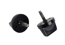 Load image into Gallery viewer, Jeep CJ/YJ Windshield Knobs Pair 76-95 CJ and Wrangler YJ Powdercoat Black Kentrol
