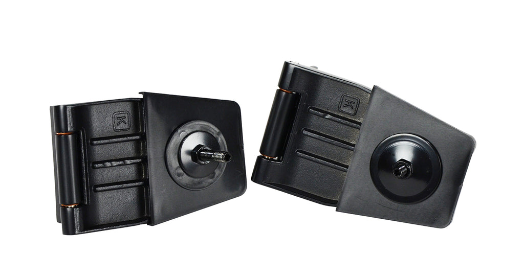 Jeep YJ/TJ Hardtop Liftgate Hinge Pair 87-06 Wrangler TJ/YJ Powdercoat Black Kentrol