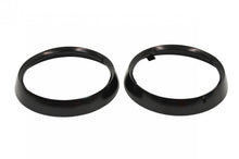 Load image into Gallery viewer, Jeep CJ Headlight Bezels Pair 72-86 CJ Powdercoat Black Kentrol