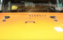Load image into Gallery viewer, Jeep JK Hood Hinge Pair 07-18 Wrangler JK Powdercoat Black Kentrol