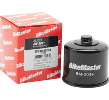 Load image into Gallery viewer, BikeMaster BM-204+ Oil Black Filter - Black