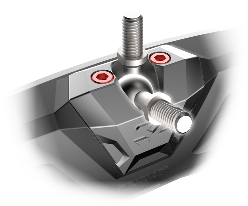 Seizmik 03+ Arctic Cat/ CF Moto/ Honda/ Kaw/ Polaris/ Suz/ Yam Halo-RA Rearview Mirror 1.75 in. SZM56-18024