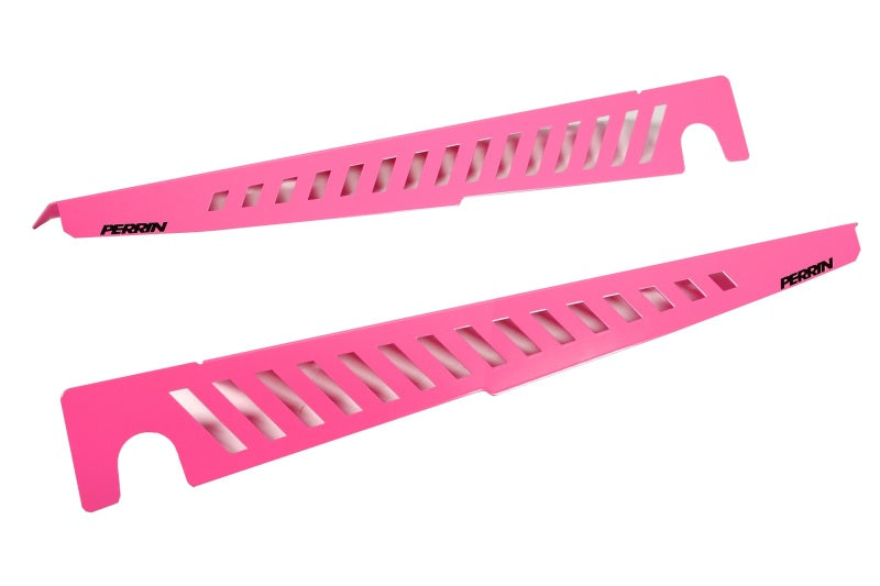 PERRIN 22-25 Subaru WRX Fender Shroud Set - Hyper Pink PERPSP-ENG-551HP